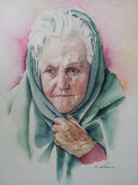 in opdracht geschilderd